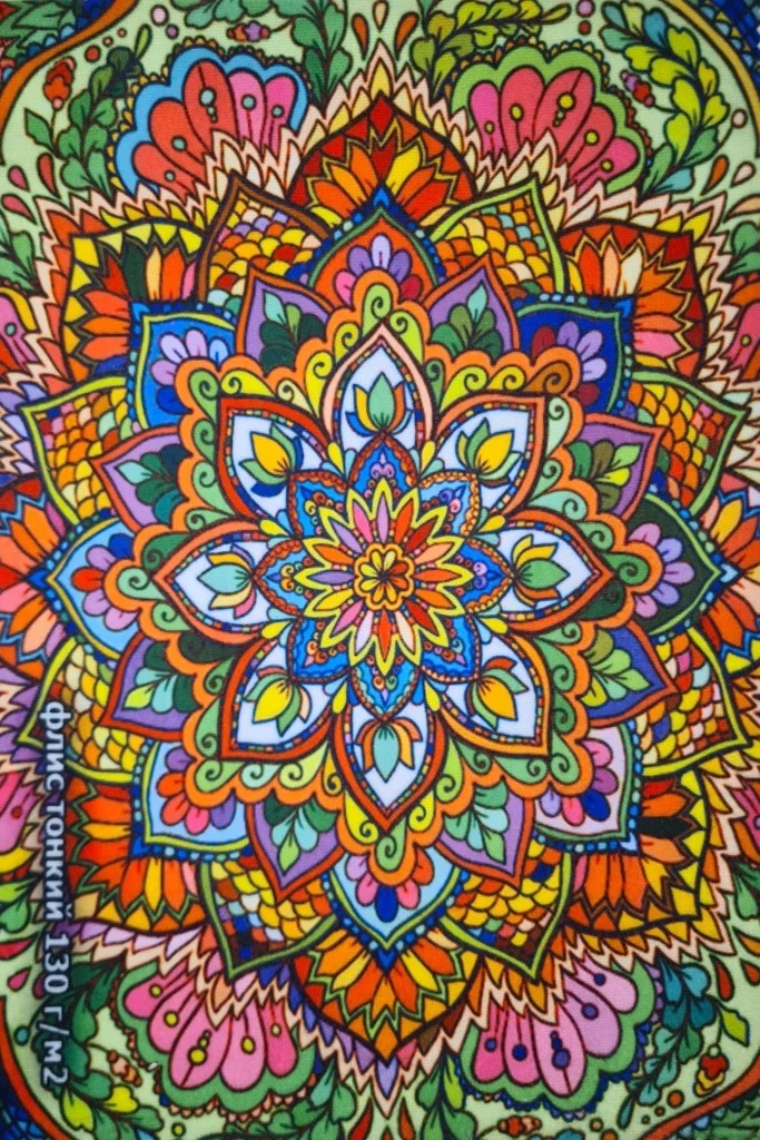 Печать на ткани Флис